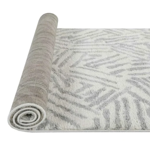 Tapete TOUL geométrico cinza 200x285cm