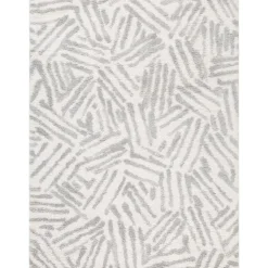 Tapete TOUL geométrico cinza 120x160cm