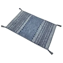 Tapete TRIBAL azul claro 60x100cm