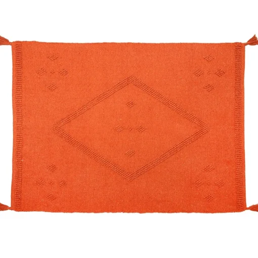 Tapete TROPICAL PANAMA terracota com tassels 120x160cm