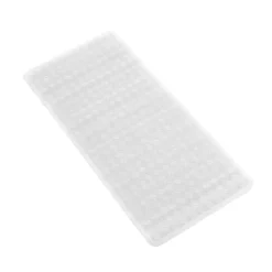 Tapete WC Antiderrapante Branco 34x74cm