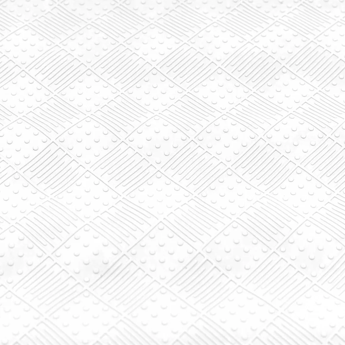 Tapete WC Antiderrapante Branco 34x74cm