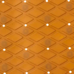 Tapete wc antiderrapante banheira castanho