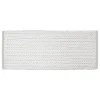 Tapete wc espesso branco 50x120cm