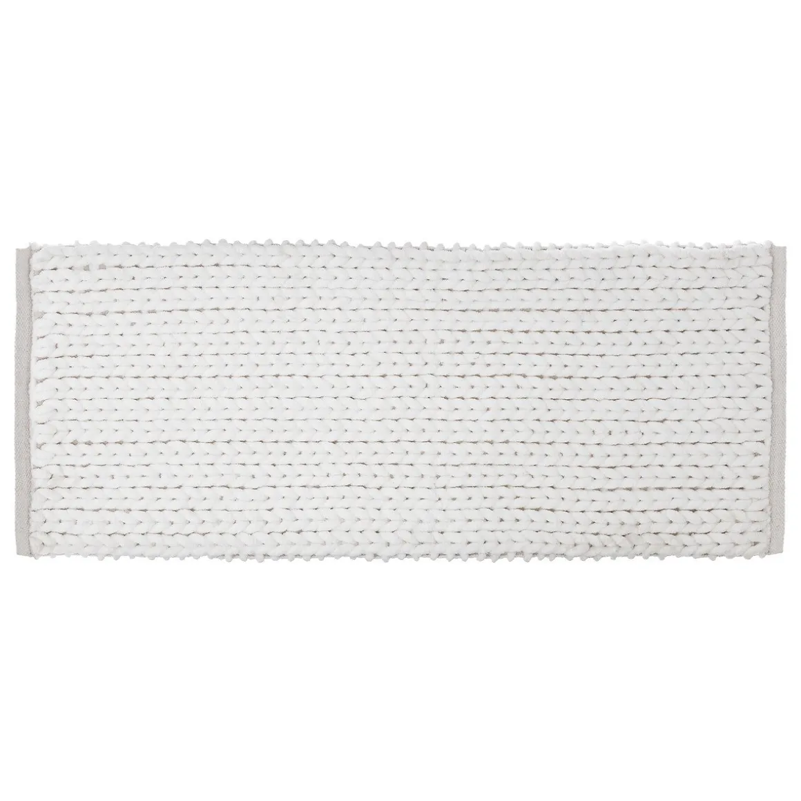 Tapete wc espesso branco 50x120cm