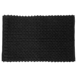 Tapete wc ESPESSO preto 50x75cm