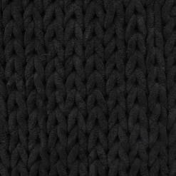 Tapete wc espesso preto 50x120cm