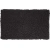 Tapete wc maxi CHENILE preto 50x80cm
