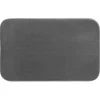 Tapete wc MEMOIRE cinza escuro 50x80cm