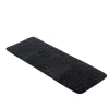 Tapete wc microfibra MEMOIRE preto 45x120cm