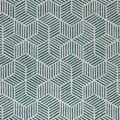 Tapete ZAHA geométrico azul 200x285cm