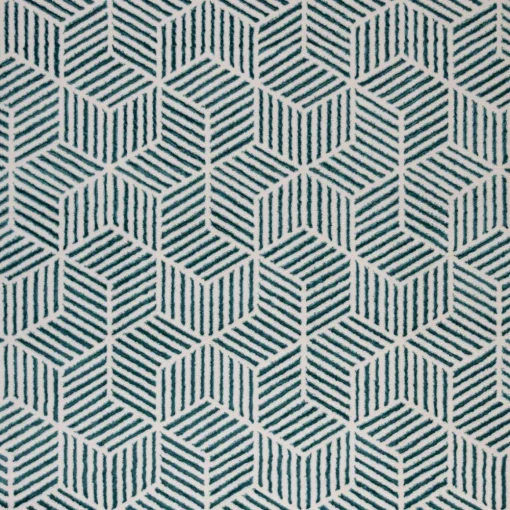 Tapete ZAHA geométrico azul 200x285cm
