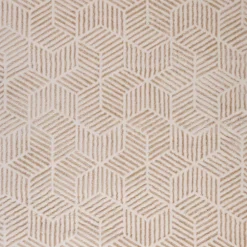 Tapete ZAHA geométrico bege 133x190cm