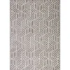 Tapete ZAHA geométrico cinza 160x235cm