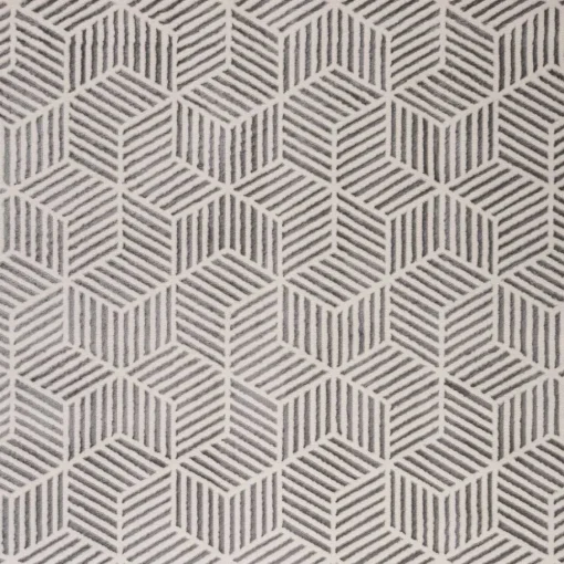 Tapete ZAHA geométrico cinza 160x235cm