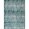 Tapete ZAHA zebra azul 120x160cm