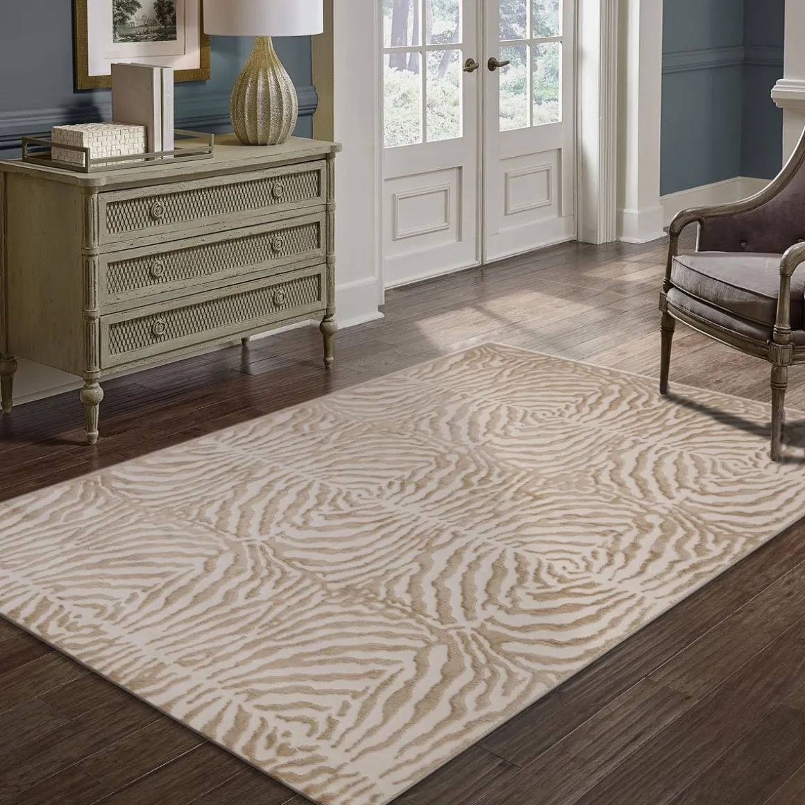 Tapete ZAHA zebra bege 160x235cm