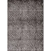 Tapete ZAHA zebra cinza antracite 80x150cm