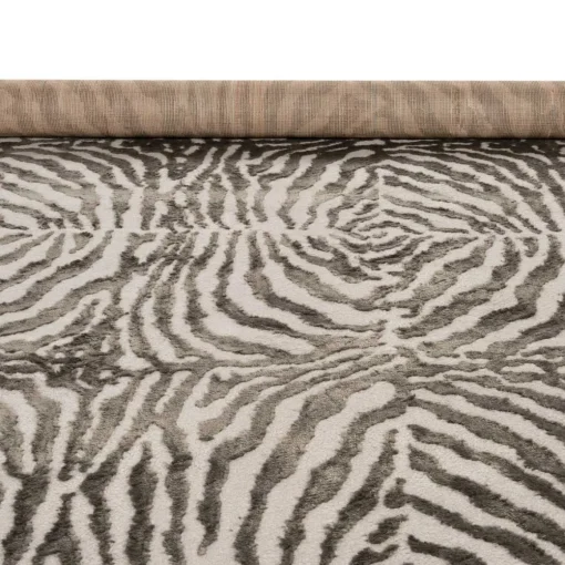 Tapete ZAHA zebra cinza antracite 120x160cm