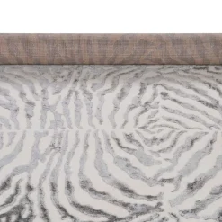 Tapete ZAHA zebra cinza 133x190cm
