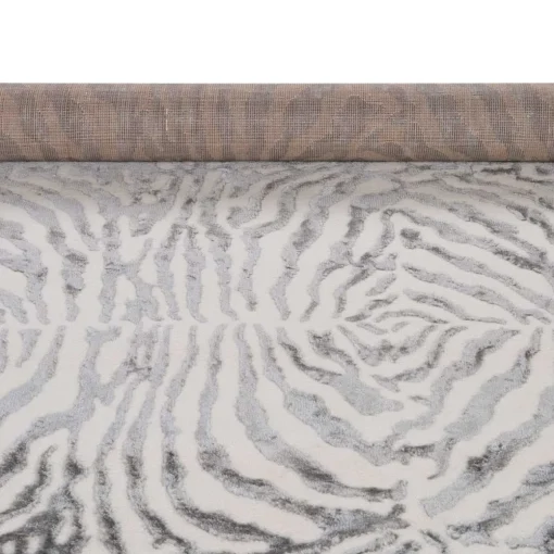 Tapete ZAHA zebra cinza 133x190cm