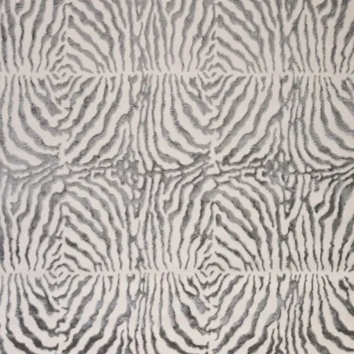 Tapete ZAHA zebra cinza 133x190cm
