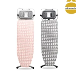 Tábua de engomar com suporte caldeira