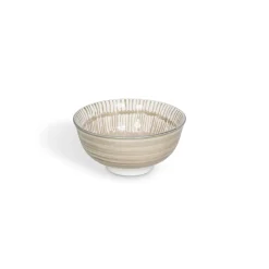 Tigela ALIVE cinza de cerâmica 15,5cm