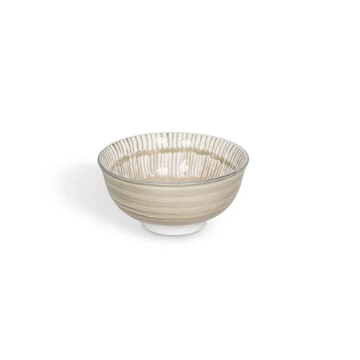 Tigela ALIVE cinza de cerâmica 15,5cm