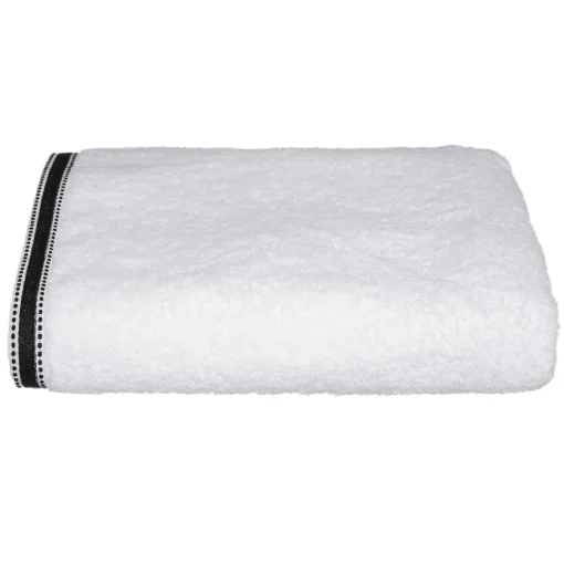 Toalha lençol de banho JOIA branca 100x150cm