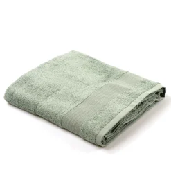 Toalha lençol de banho verde TIMELESS 100x150cm