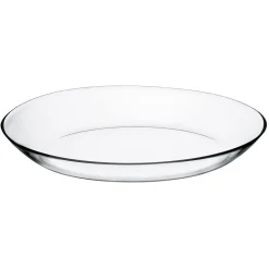 Travessa INVITATION oval em vidro 25cm
