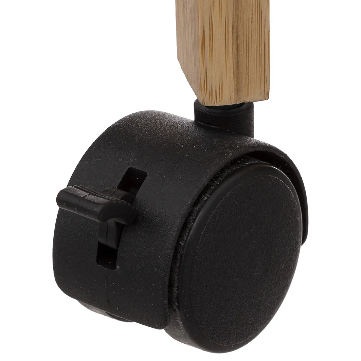 Troley de cozinha castanho em bambu com 3 prateleiras