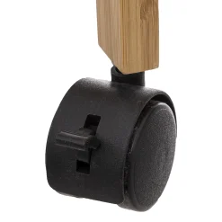 Trolley de cozinha em bambu com 3 prateleiras