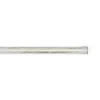 Tubo de ferro forjado branco e dourado 150cm