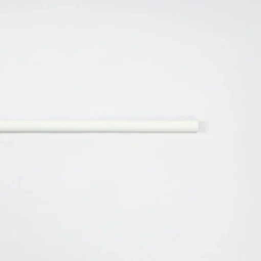 Tubo de ferro forjado branco mate 2m