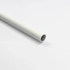 Tubo de ferro forjado branco mate 1,80m