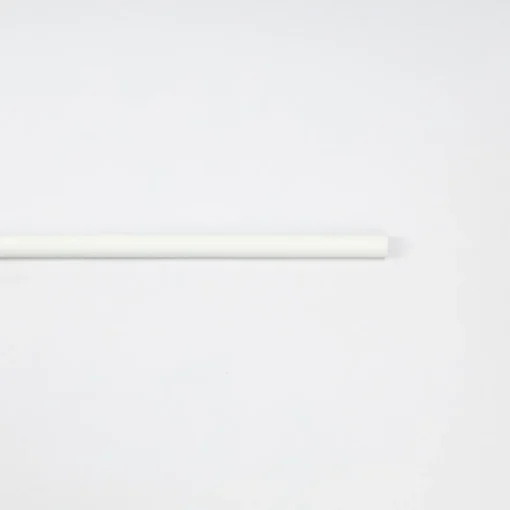 Tubo de ferro forjado branco mate 1,80m