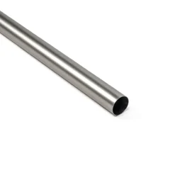 Tubo de ferro forjado prateado fosco 250cm