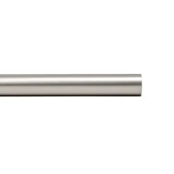 Tubo de ferro forjado prateado 150cm