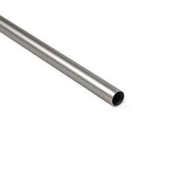 Tubo de ferro forjado prateado fosco 250cm