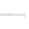 Varão entre paredes extensível branco e dourado 70-120cm