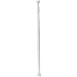 Varão wc branco em alumínio 70-120cm