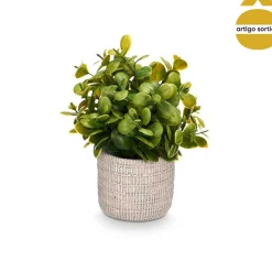 Vasinho com planta artificial 18cm