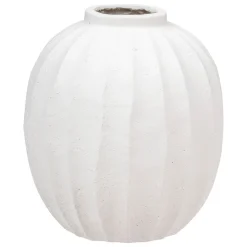 Vaso AMIA branco em cerâmica 44,5cm