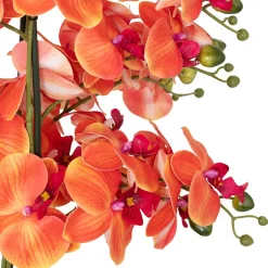 Vaso com orquídea artificial SANAE 65cm