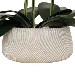 Vaso com orquídea artificial SANAE 65cm