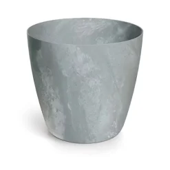 Vaso MATE efeito betão cinza 13cm