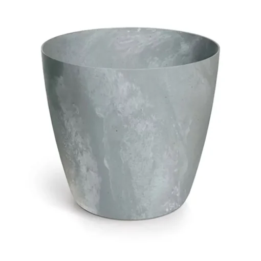 Vaso MATE efeito betão cinza 13cm