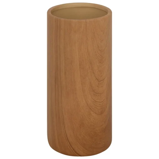 Vaso SOA em cerâmica efeito madeira 20cm